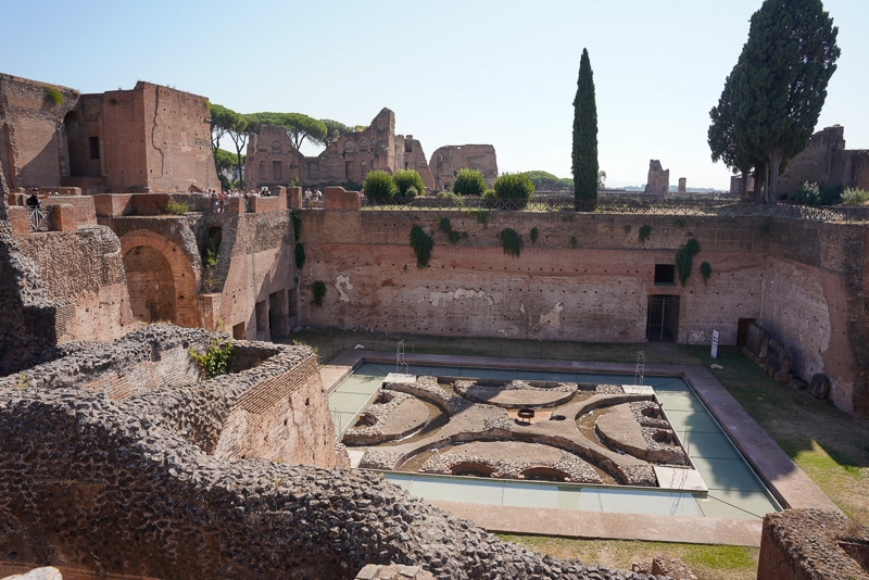 Hayley Kinsey Palatine Hill Lower Courtyard