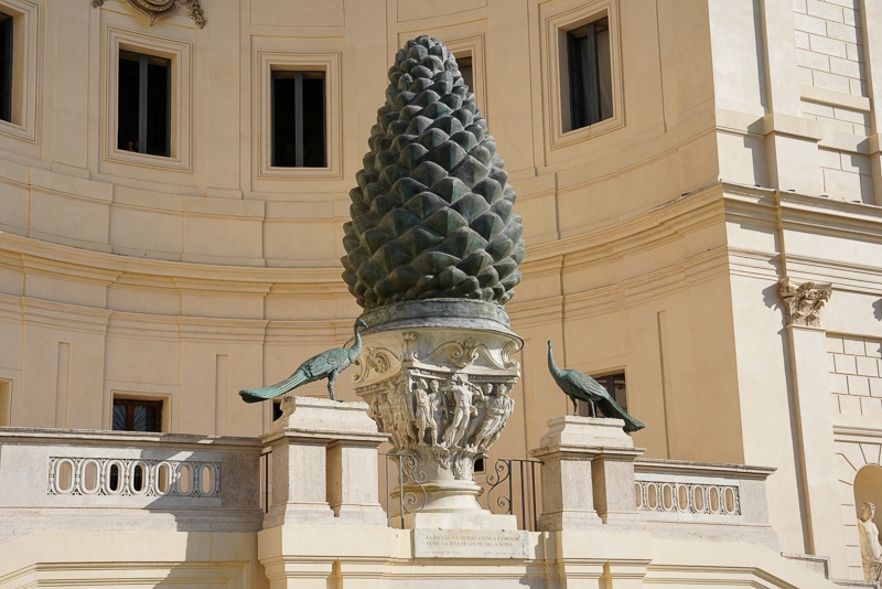 Hayley Kinsey Vatican Museums Pinecone